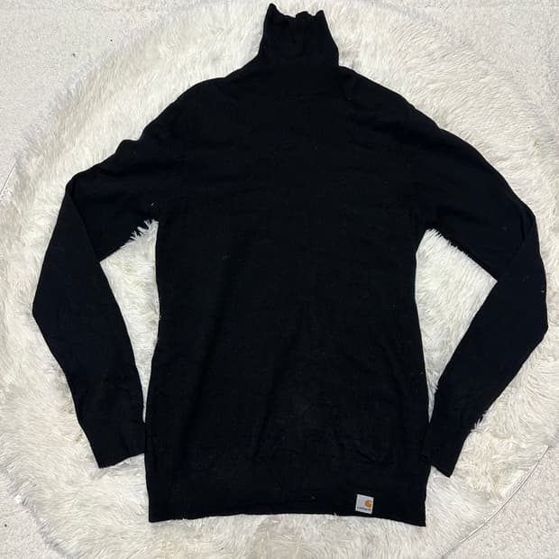 칼하트 윕 블랙 터틀넥 M