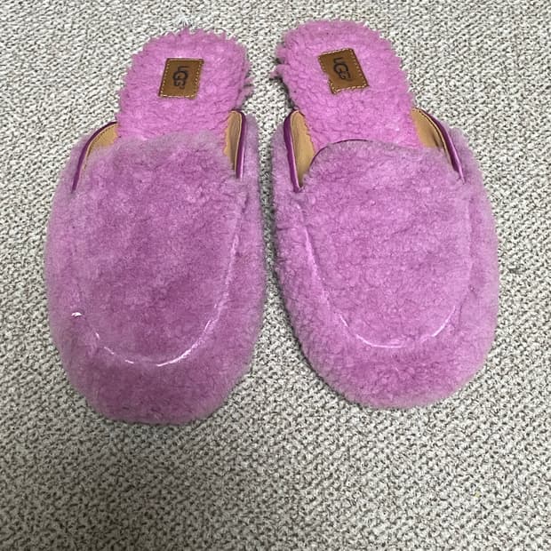 어그 뽀글이 슬리퍼 240