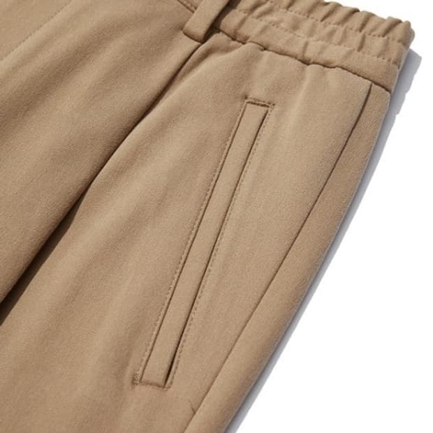 커스텀 멜로우 원턱 세미 배기 슬랙스 팬츠 