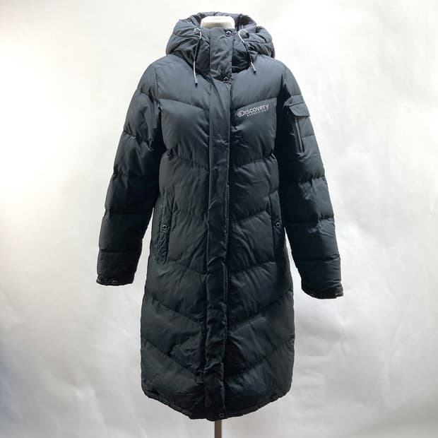 디스커버리 여성덕다운롱패딩 벤치파카 S 