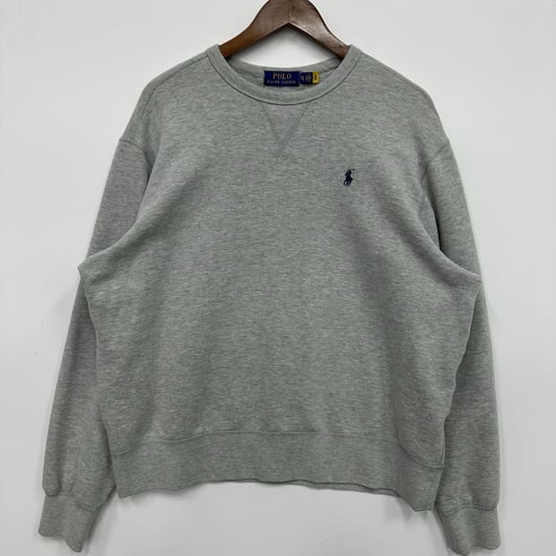 폴로 그레이 맨투맨 