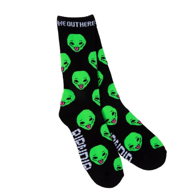 RIPNDIP WE OUT HERE CREW SOCKS