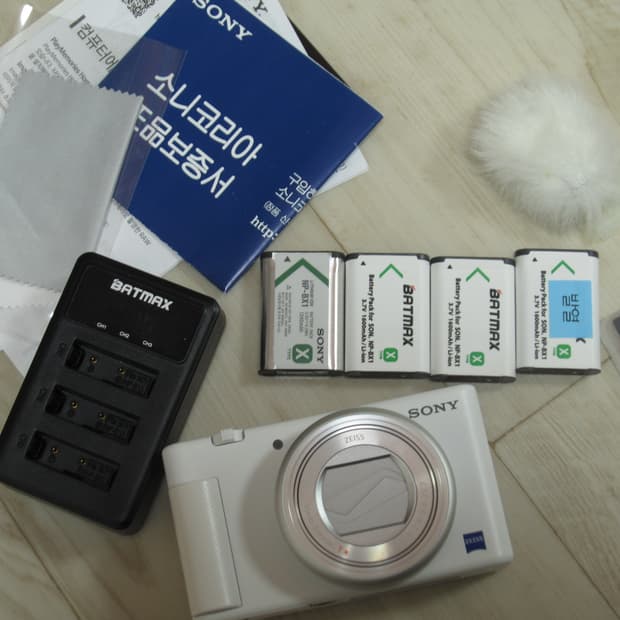 (새상품)Sony zv-1 화이트