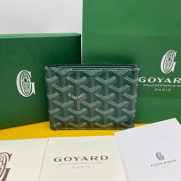 [풀구성] [백화점판] 고야드 빅투와르 반지갑 그린