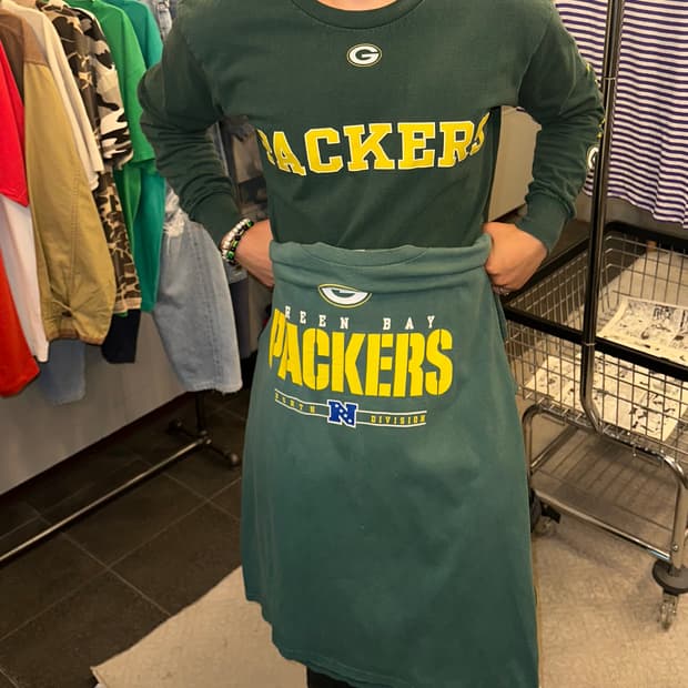 NFL Green Packers team wear fading T