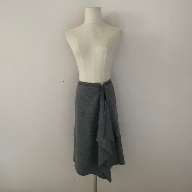 빈티지 셔링 스커트 빈티지 스커트 페어리 히피그런지 일본빈티지 연말룩