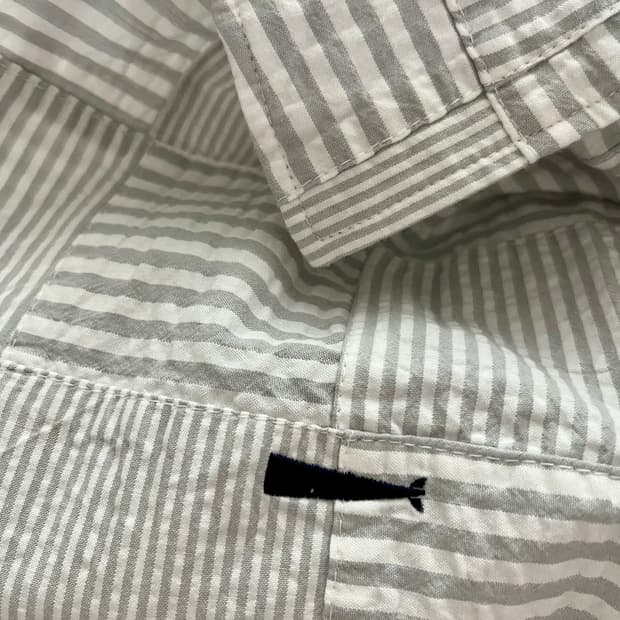 디센던트 26ss 패치 워크 셔츠 (그레이)