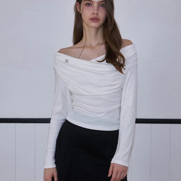 로제프란츠 오프숄더 화이트 