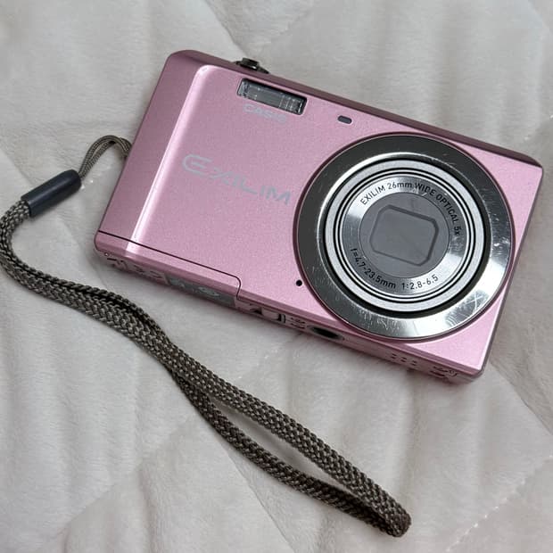 카시오 ex-zs5 빈티지 핑크 디카 CASIO EXLIM ZS5 