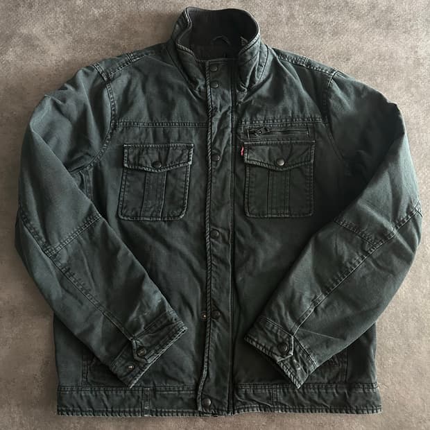 리바이스 데저트 트리커 자켓 블랙