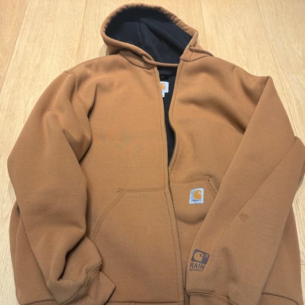 칼하트 브라운 후드집업