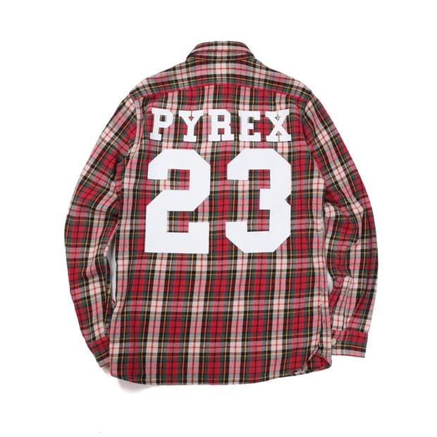 파이렉스 Pyrex Vision Flannel Check Shirt