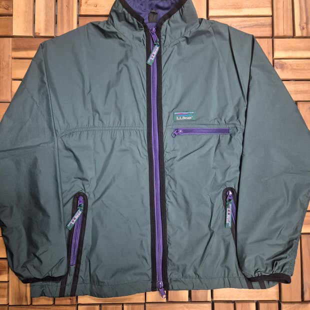 llbean 엘엘빈 80s 복각 바람막이 재팬 에디션