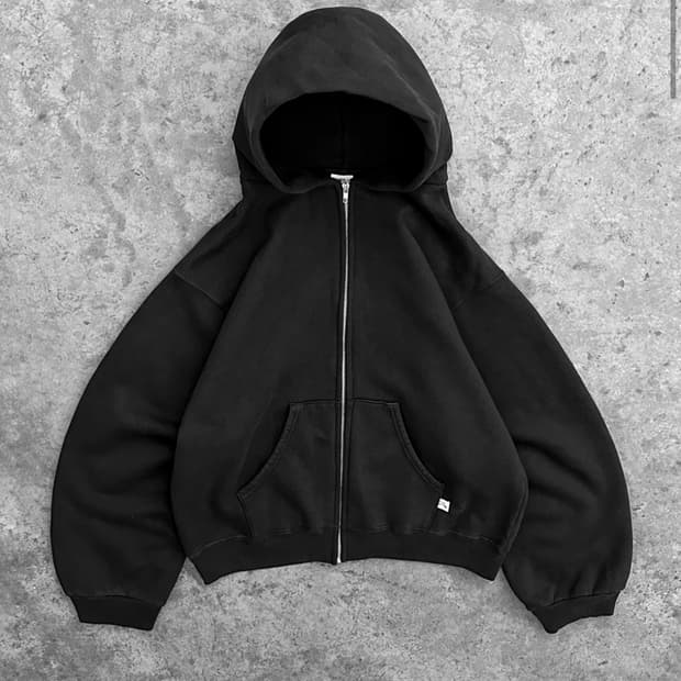 [구매/M] 아킴보클럽 후드집업 블랙