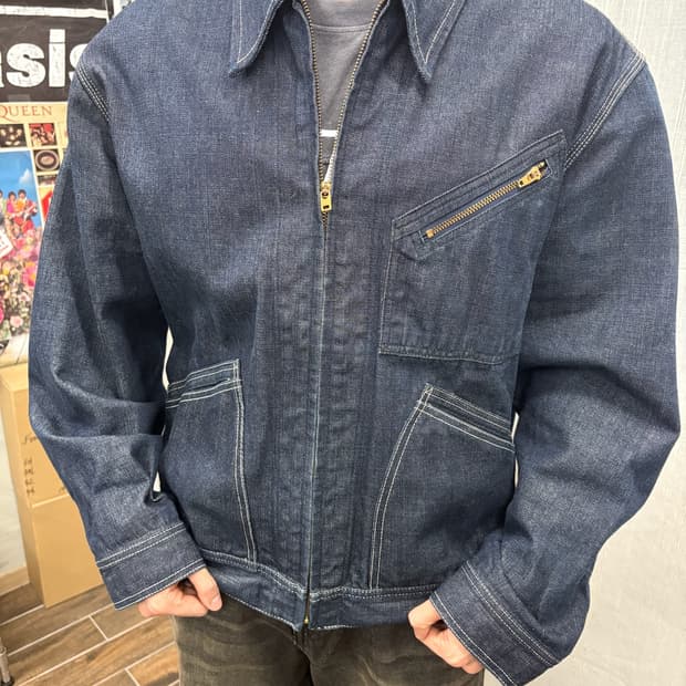 JAPAN FOB WORK 트러커 데님 자켓