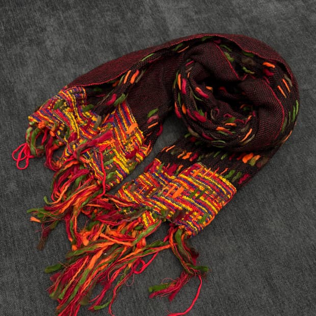 spiral girl 에스닉 머플러