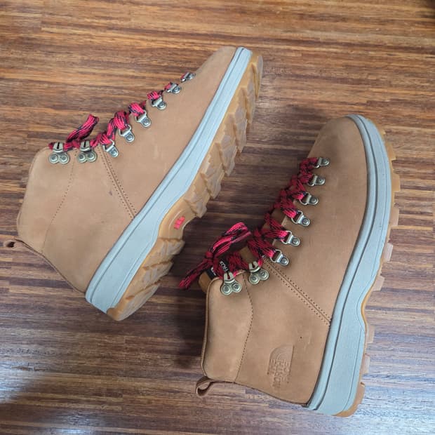 노스페이스 레더 등산 부츠 된장 250