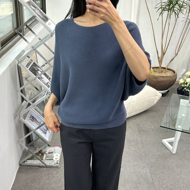 유니클로 돌먼슬리브 루즈핏 니트