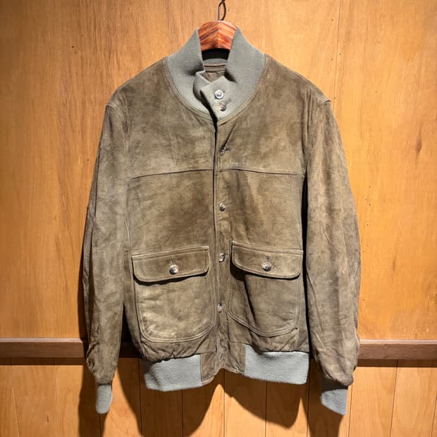 80~90s 독일 A1 스웨이드 블루종 / A1 suede blouson