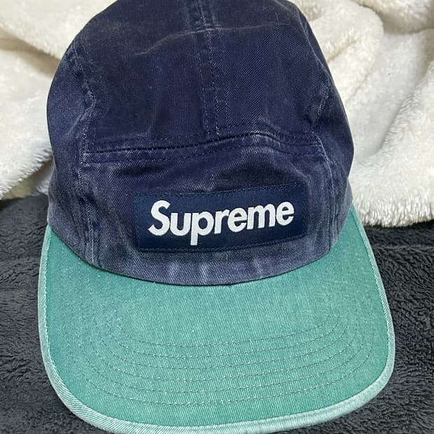 슈프림 투톤 캠프캡