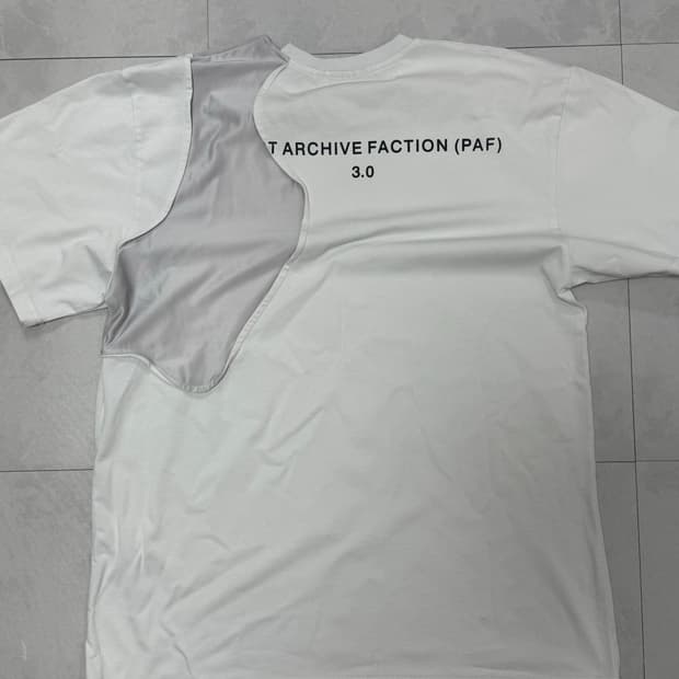 포스트 아카이브 팩션 3.0 center tee