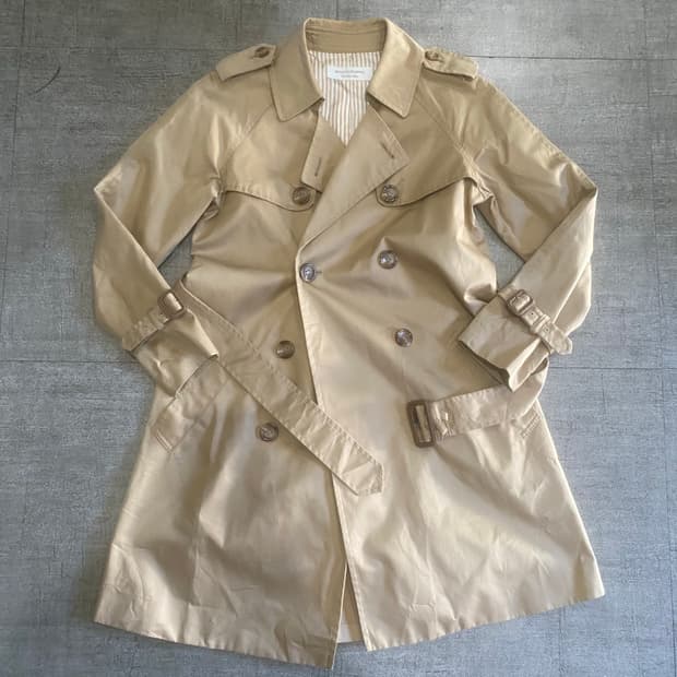 일본빈티지 Spickandspan 올드스쿨아메카지 트렌치코트자켓