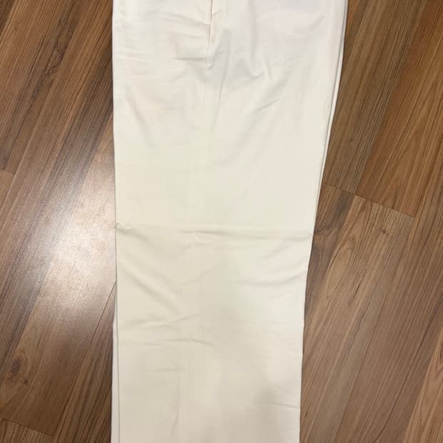 타임원클로딩 화이트 트라우저