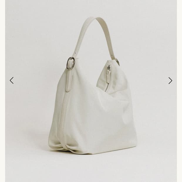 투티에 카노트왈 아이보리 SAC CANOT TOILE IVORY