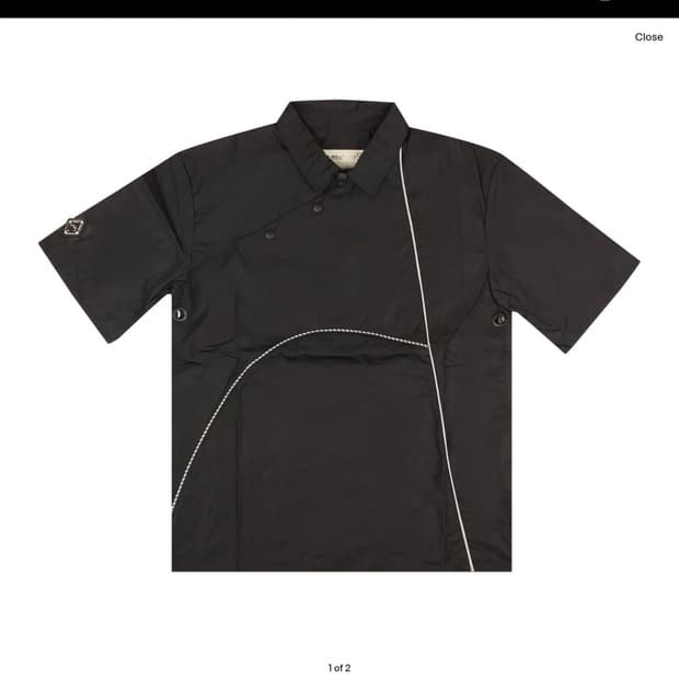 A-Cold-Wall Asymmetrical Short-Sleeve XL