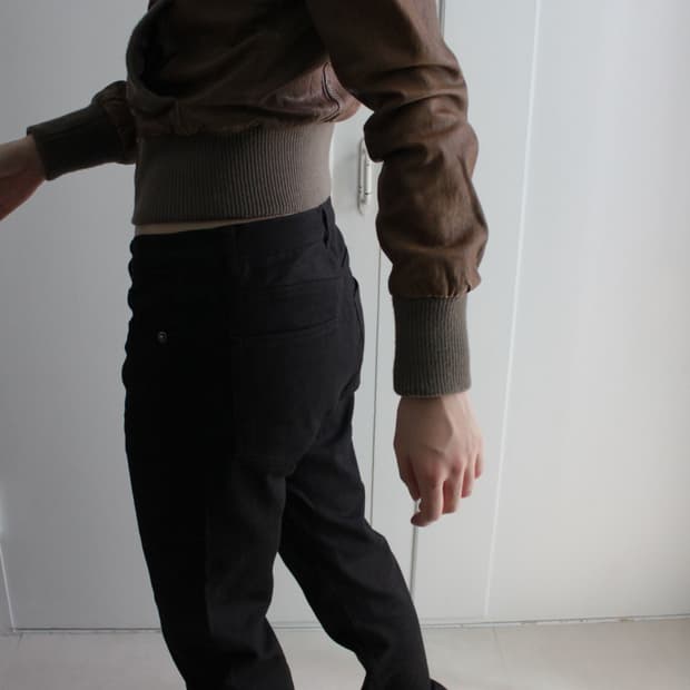 A.P.C. black straight fit jeans