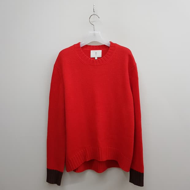 ANDYOU 앤유  울 100%  크루넥 니트 F사이즈