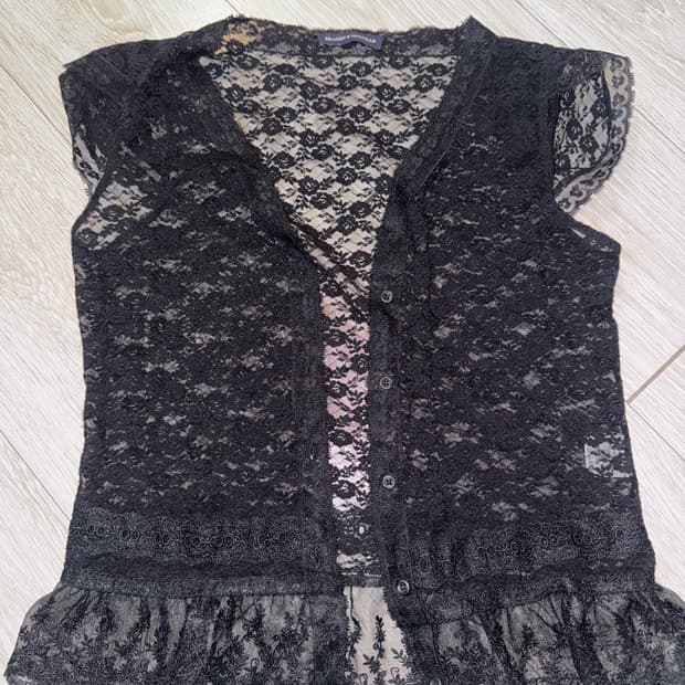 브랜디멜빌 레이스 블라우스 탑