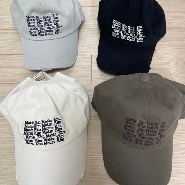 마뗑킴 모자 볼캡