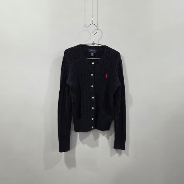 폴로랄프로렌 키즈 케이블 니트 가디건 M(8-10)