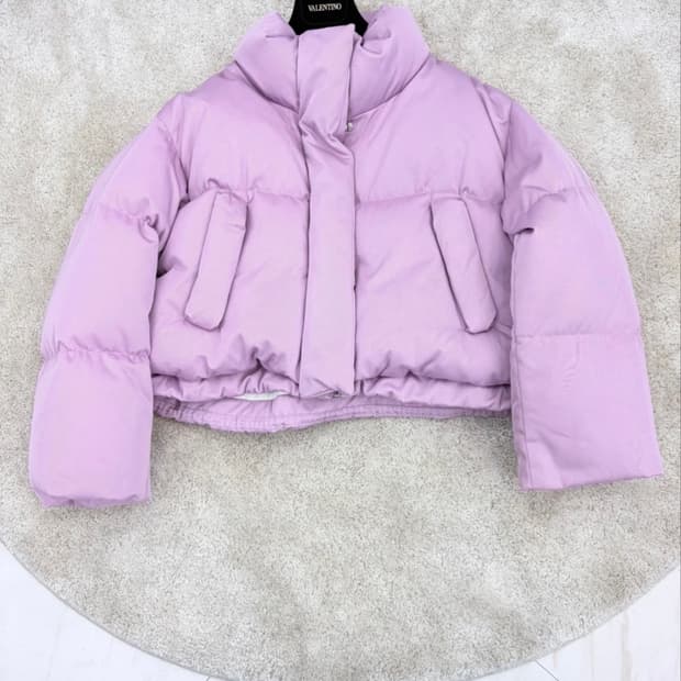 한섬 타임 23-24fw 구스 패딩 /time 숏패딩