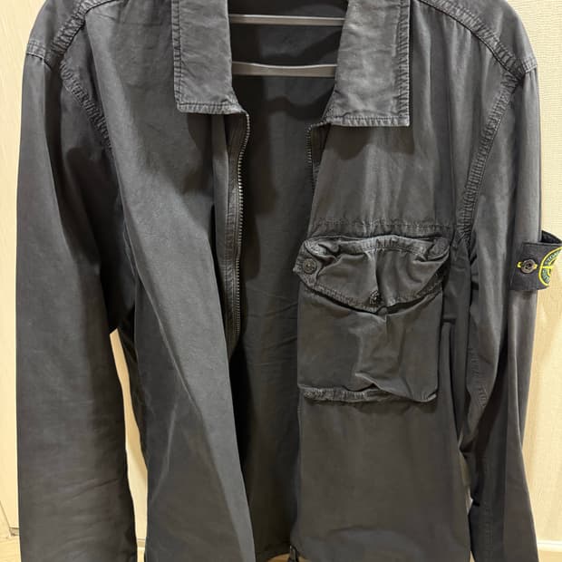 스톤아일랜드 셔츠자켓 100