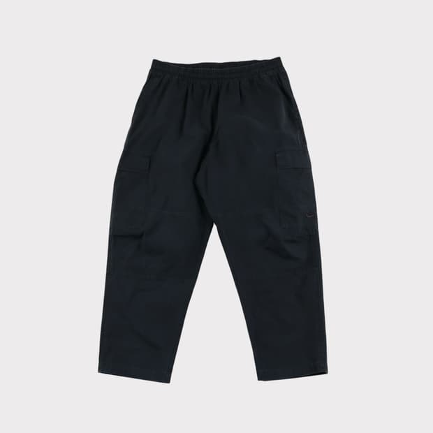 [XL] 나이키 블랙 스우시 우븐 카고팬츠