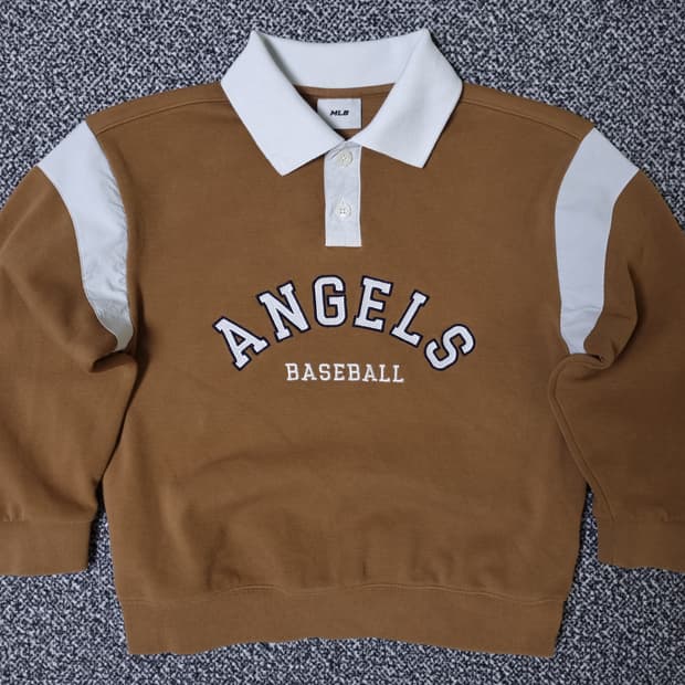 [무료배송][130]MLB 키즈 바시티 피케 맨투맨