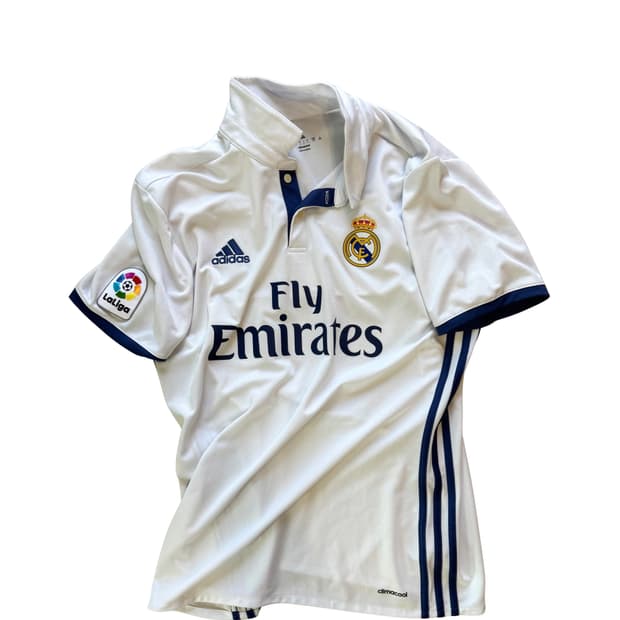 2016-17 빈티지 아디다스 레알 마드리드 홈 저지