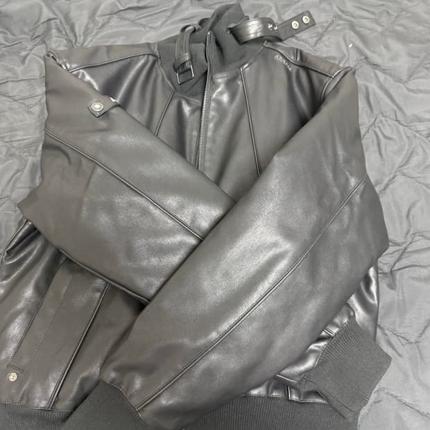 아캄 블루종 레더 