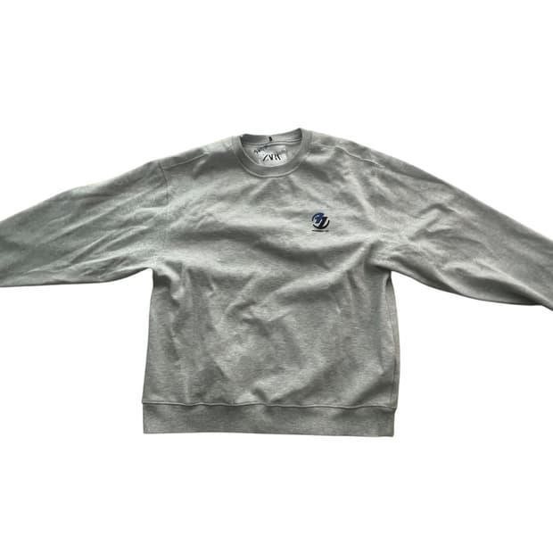 Zara &ader error 그레이 스웻셔츠 