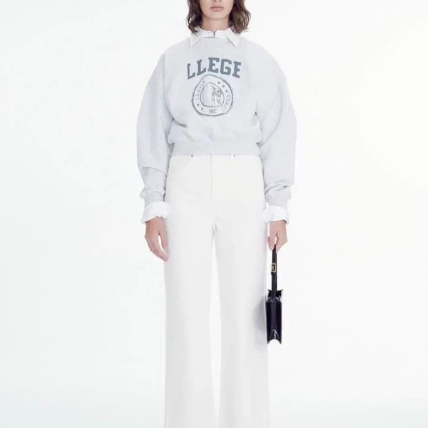 렉토 크롭 맨투맨 (박신혜 착용)