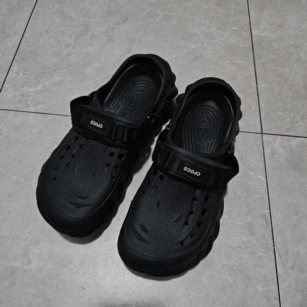 크록스 에코클로그 블랙 280