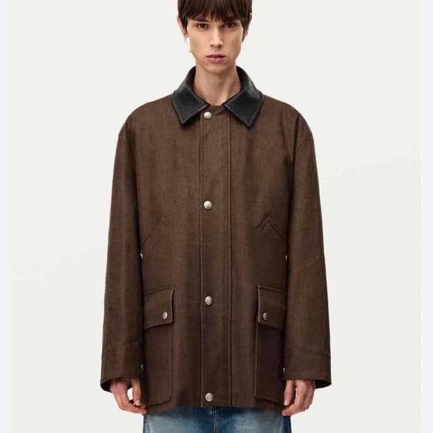 솔리드옴므 / 멀티포켓 워크자켓 브라운 / 48