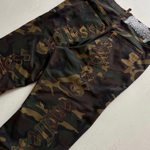 Endless denim camo pants [ 32 ]