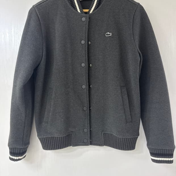 라코스테 바시티 자켓 그레이 34사이즈(거의 새상품)