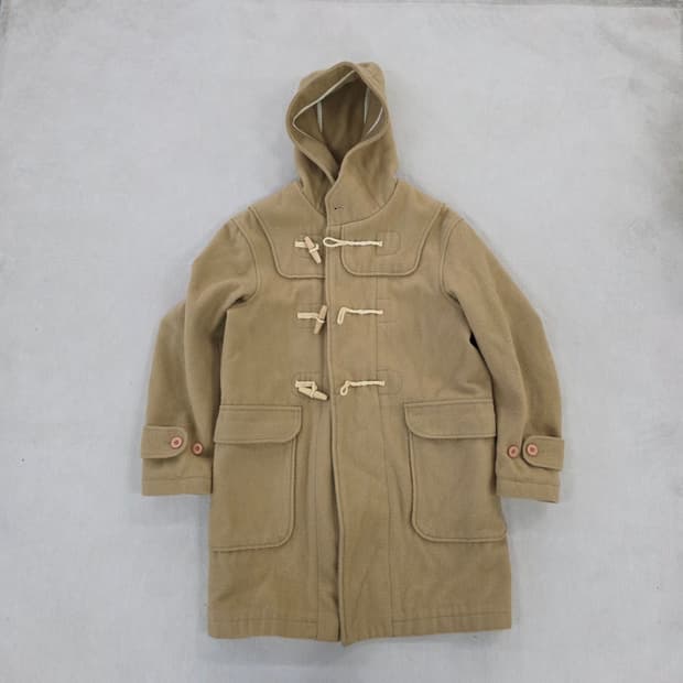 [실측] 비바스튜디오 떡볶이 후드 롱코트 0210J