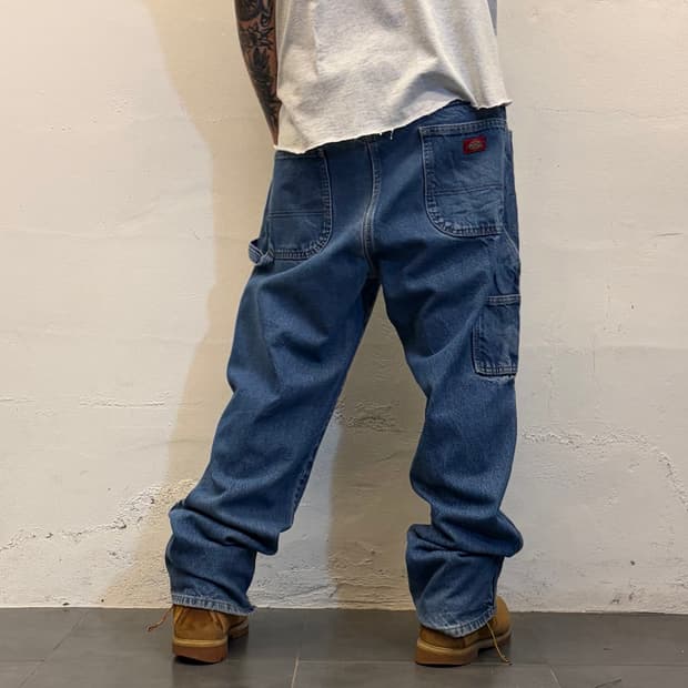 Dickies denim work carpenter pants