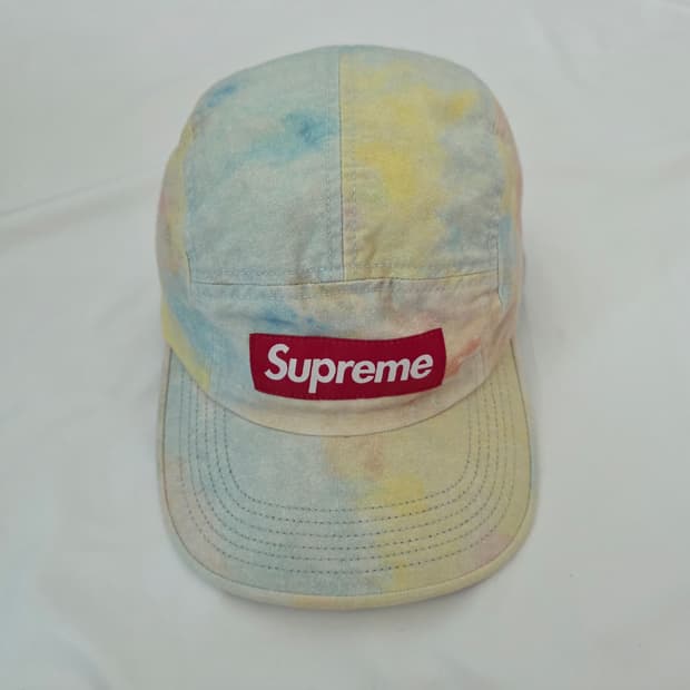 슈프림 멀티컬러 데님 캠프캡 멀티컬러 - 18SS