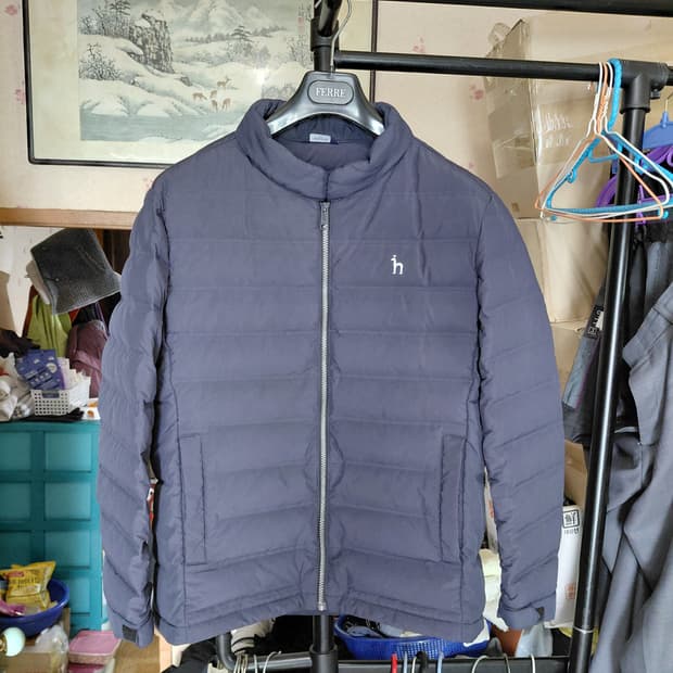 [헤지스골프]덕다운 경량 패딩 100사이즈